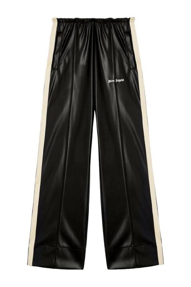 PALMANGELS - 롱/미디팬츠 - 팜앤젤스 여성 바지 LOGO LEATHER EFFECT TRACK PANTS NB30