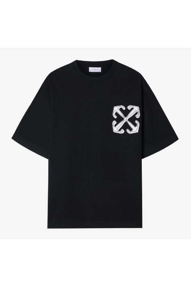 OFF-WHITE - 반팔티셔츠 - 오프화이트 남성 티셔츠 Off White Dragon Skate T Shirt NB25