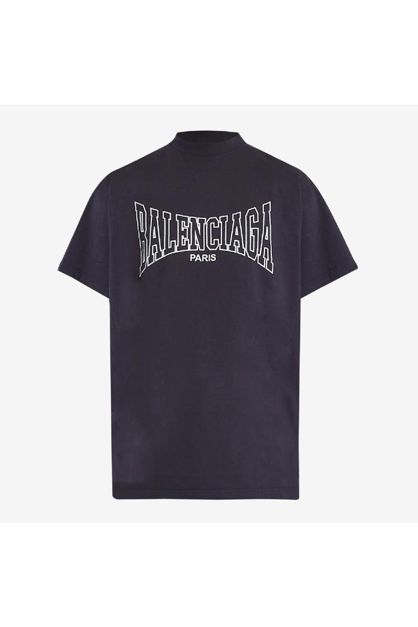 BALENCIAGA - 반팔티셔츠 - 발렌시아가 남성 티셔츠 Balenciaga Boxing T Shirt NB25