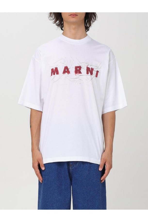 MARNI - 반팔티셔츠 - 마르니 남성 티셔츠 Mens T shirt Marni NB03