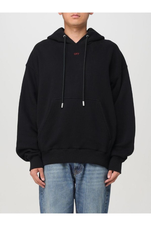 OFF-WHITE - 스웨트셔츠 - 오프화이트 남성 맨투맨 후드 Mens Sweatshirt Off white NB03