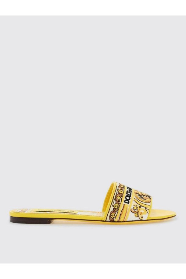 DOLCE & GABBANA - 샌들 - 돌체앤가바나 여성 샌들 Womans Flat Sandals Dolce   Gabbana NB03