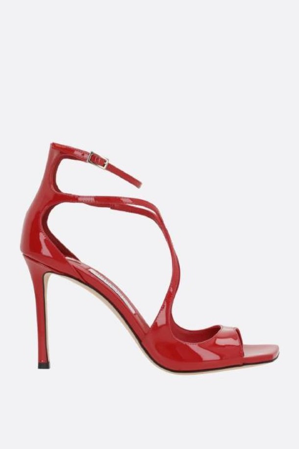 JIMMY CHOO - 샌들 - 지미추 여성 샌들 Azia patent leather sandals NB26