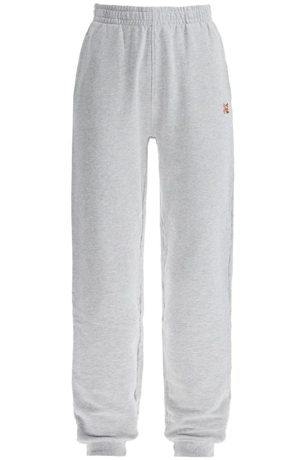 MAISON KITSUNE - 롱/미디팬츠 - 메종 키츠네 여성 스웨트팬츠 fox head jogging pants NB02