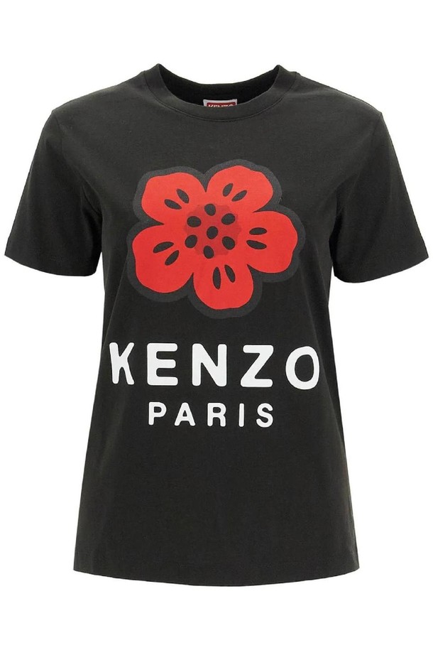 KENZO - 반소매 티셔츠 - 겐조 여성 티셔츠 flower print t shirt NB02