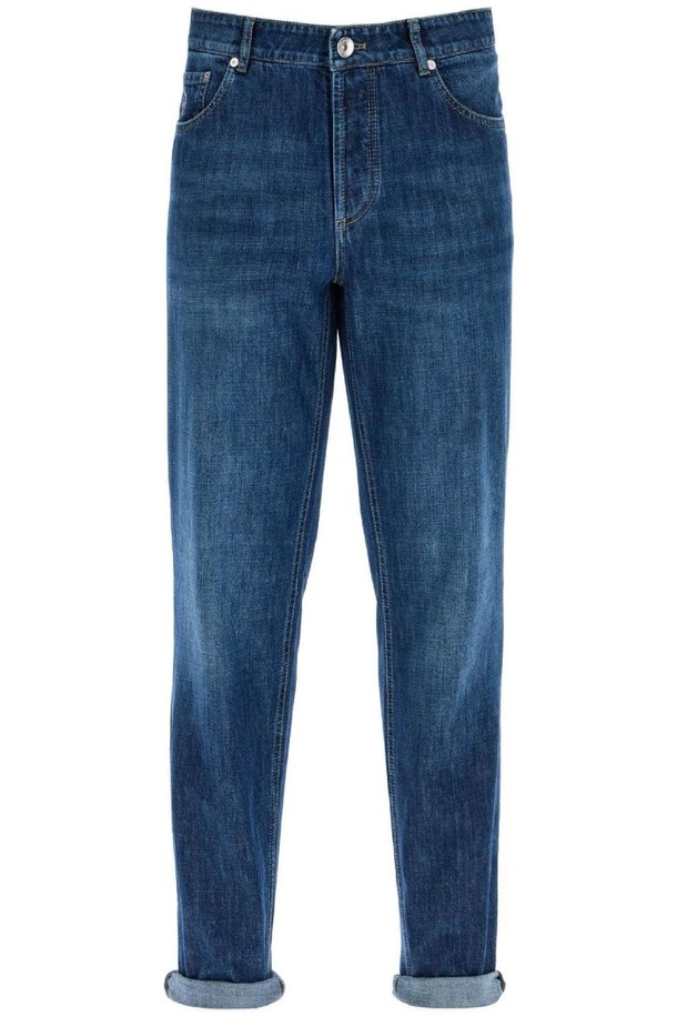 BRUNELLO CUCINELLI - 데님 - 브루넬로 쿠치넬리 남성 청바지 traditional fit jeans for men NB02