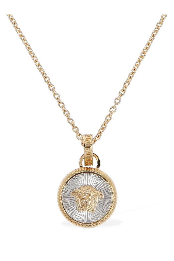 VERSACE - 목걸이 - 베르사체 여성 목걸이 Medusa Coin charm necklace NB01