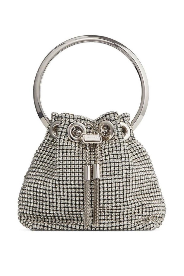 JIMMY CHOO - 숄더백 - 지미추 여성 버킷백 MICRO BON BON CRYSTAL EMBELLISHED BUCKET BAG NB30