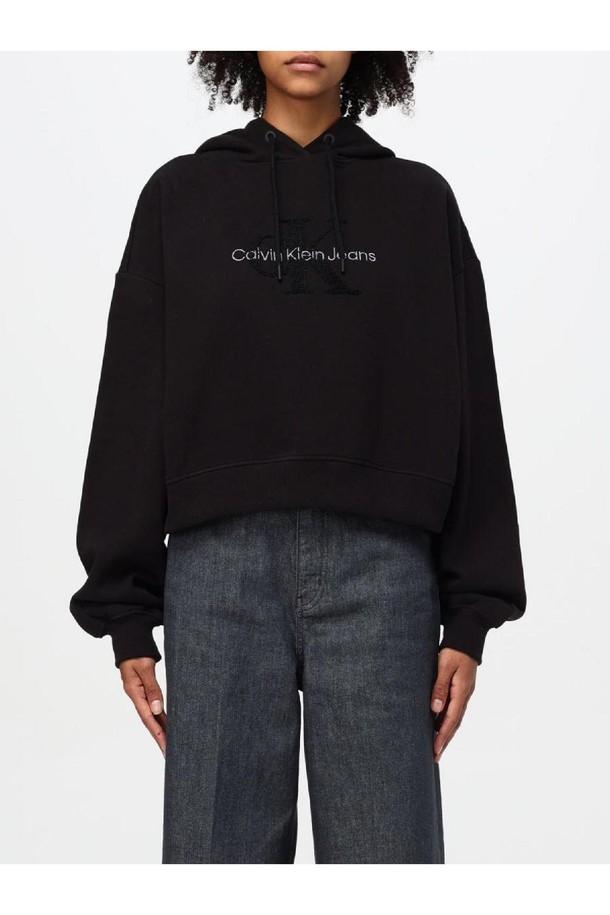 Calvin Klein - 스웨터 - 캘빈클라인 여성 맨투맨 후드 Womans Sweatshirt Calvin Klein NB03