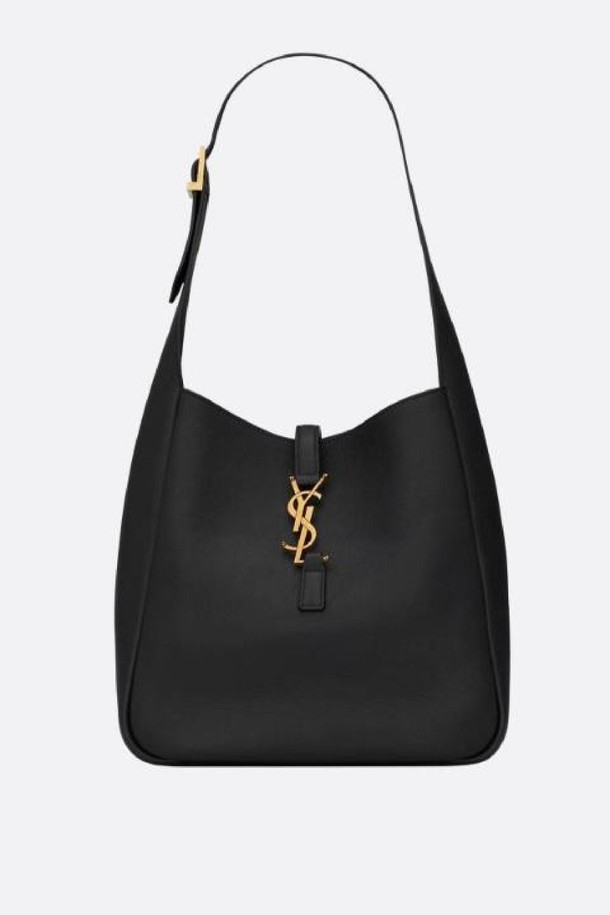 SAINT LAURENT - 숄더백 - 생로랑 여성 숄더백 Le 5 a 7 small grainy leather hobo bag NB26