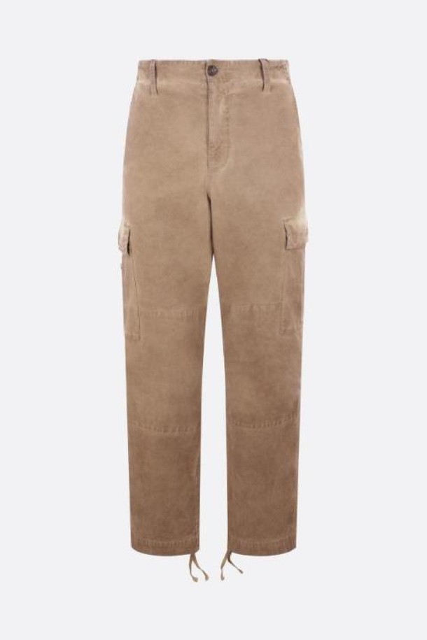 DOLCE & GABBANA - 슬랙스/수트팬츠 - 돌체앤가바나 남성 바지 overdyed cotton cargo trousers NB26