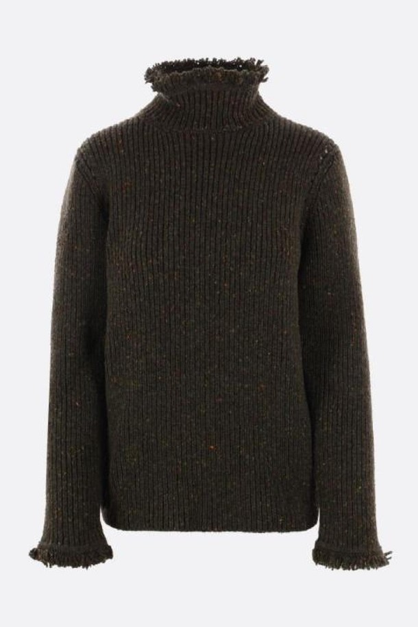 BURBERRY - 스웨터 - 버버리 여성 니트 스웨터 melange wool turtleneck NB26