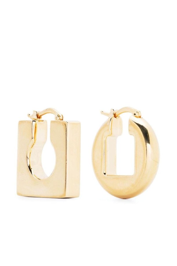 JACQUEMUS - 귀걸이 - 쟈크뮈스 여성 귀걸이 LES BOUCLES ROND CARRE EARRINGS NB30