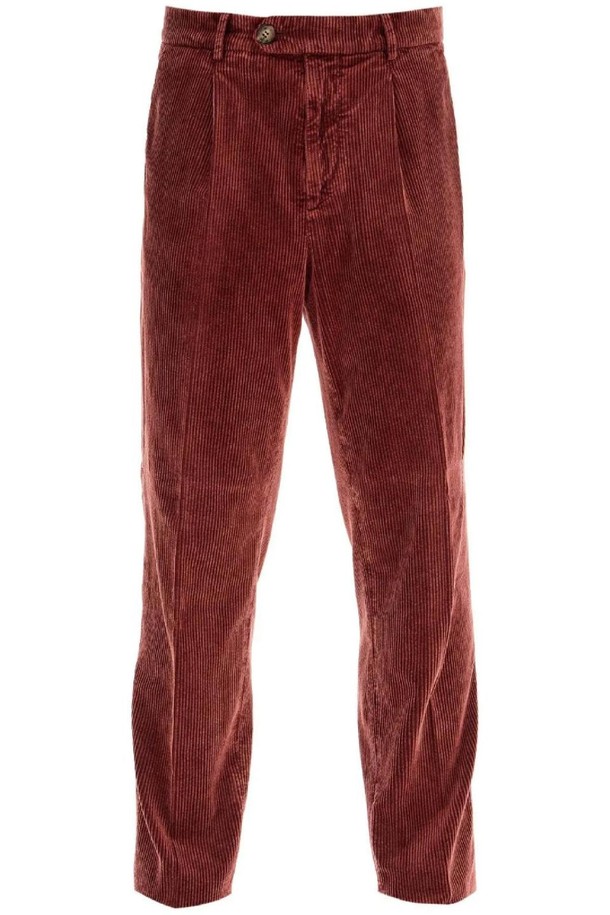 BRUNELLO CUCINELLI - 슬랙스/수트팬츠 - 브루넬로 쿠치넬리 남성 바지 corduroy leisure fit pants NB02