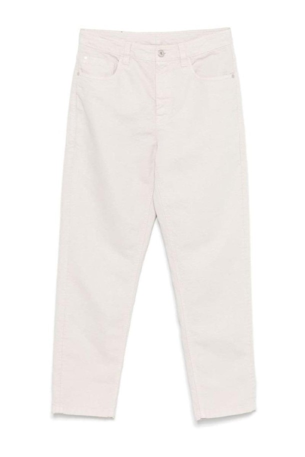 BRUNELLO CUCINELLI - 롱/미디팬츠 - 브루넬로 쿠치넬리 여성 바지 COTTON TROUSERS NB30