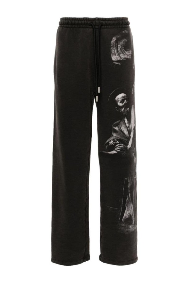 OFF-WHITE - 슬랙스/수트팬츠 - 오프화이트 남성 바지 ST  MATTHEW COTTON SWEATPANTS NB30