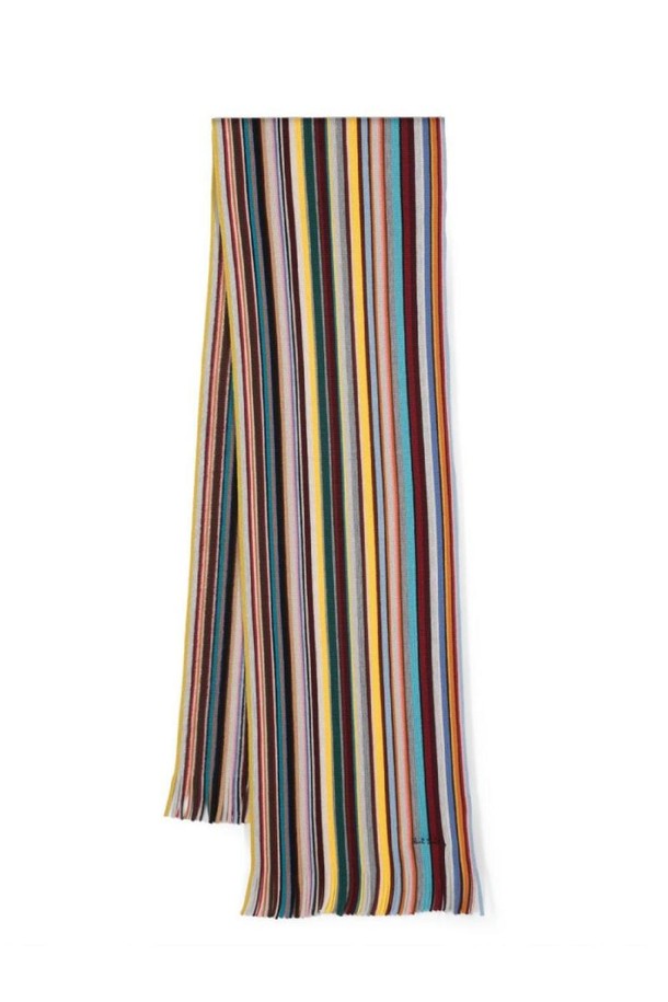 Paul Smith - 스카프/머플러 - 폴스미스 남성 스카프 SIGNATURE STRIPE WOOL SCARF NB30