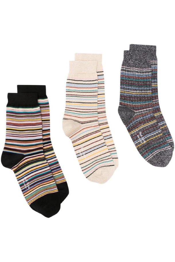 Paul Smith - 양말 - 폴스미스 여성 양말 SWIRL PATTERN SOCKS NB30