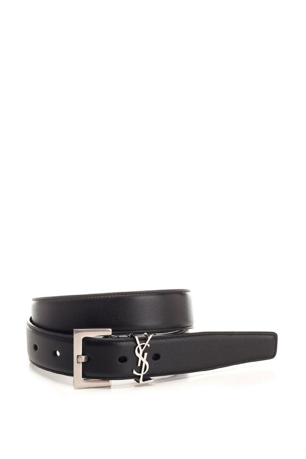 SAINT LAURENT - 벨트 - 생로랑 여성 벨트 hammered leather belt NB19