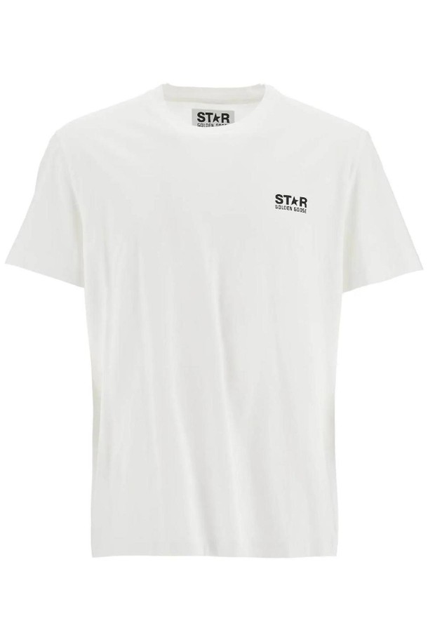 GOLDEN GOOSE  - 반팔티셔츠 - 골든구스 남성 티셔츠 big star regular t shirt NB02