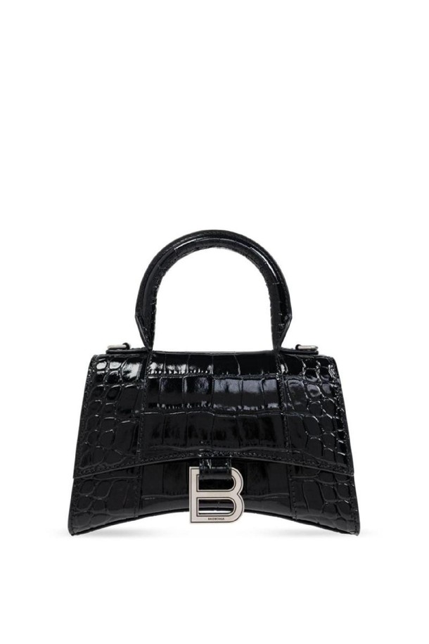 BALENCIAGA - 숄더백 - 발렌시아가 여성 숄더백 HOURGLASS XS LEATHER HANDBAG NB30