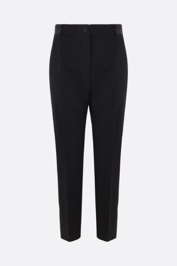 DOLCE & GABBANA - 롱/미디팬츠 - 돌체앤가바나 여성 바지 slim fit gabardine tuxedo trousers NB26