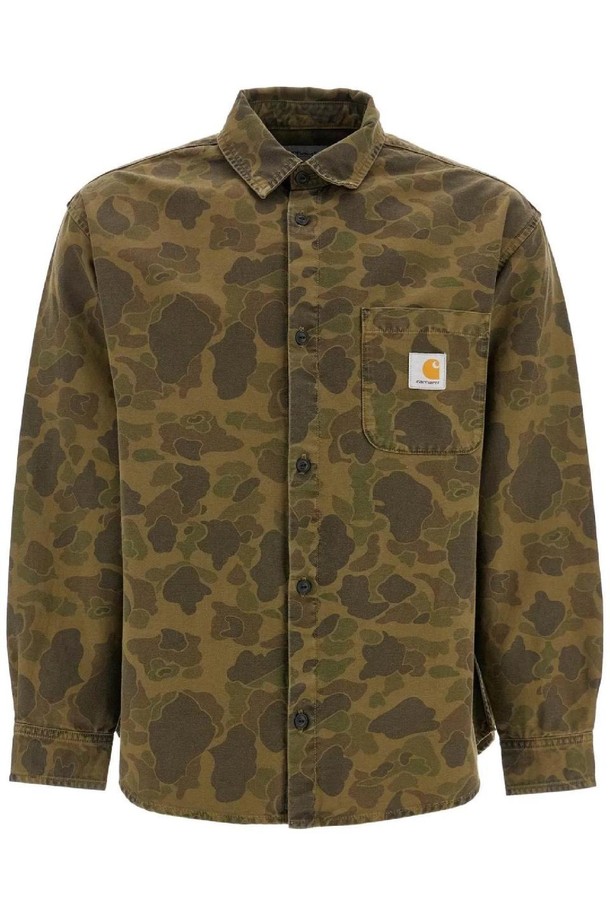 Carhartt WIP - 긴팔셔츠 - 칼하트 WIP 남성 셔츠  canvas duck overshirt NB02