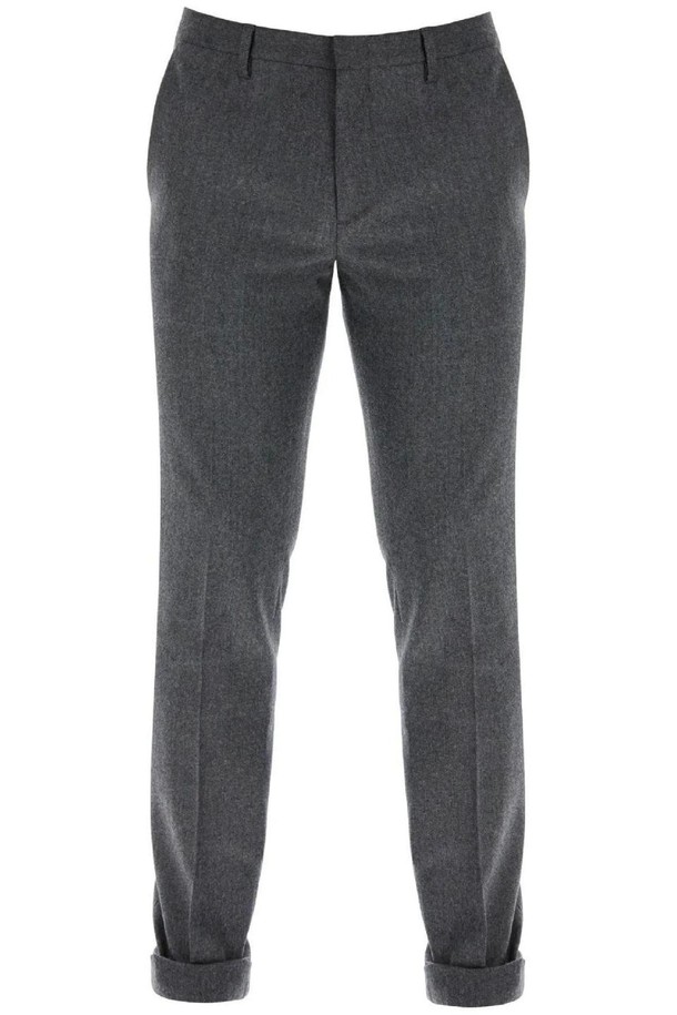 Paul Smith - 슬랙스/수트팬츠 - 폴스미스 남성 바지 slim fit flannel trousers in eight NB02