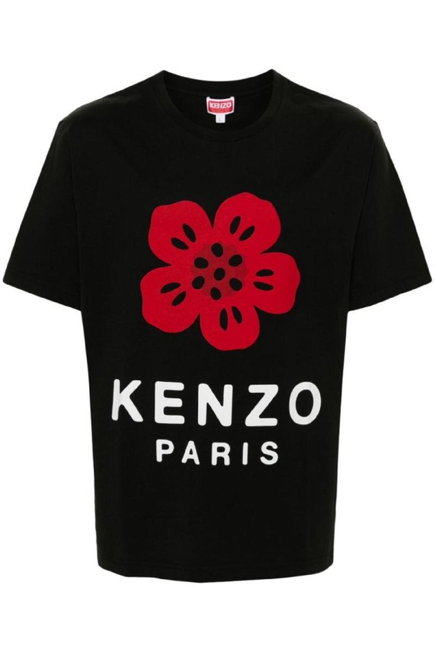 KENZO - 반팔티셔츠 - 겐조 남성 티셔츠 BOKE FLOWER COTTON T SHIRT NB30