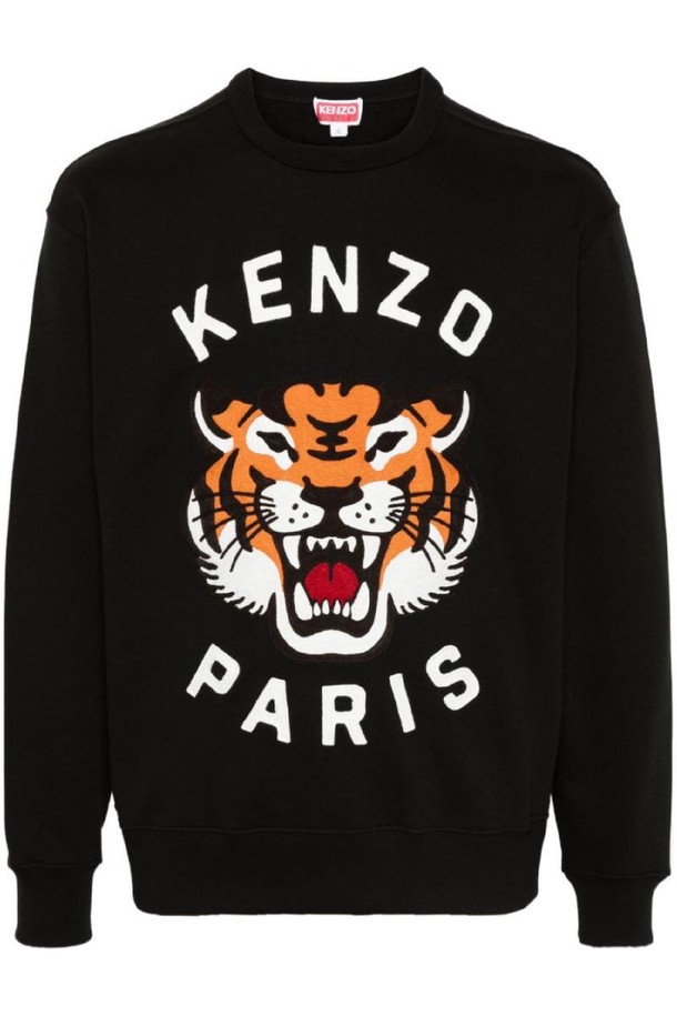 KENZO - 스웨트셔츠 - 겐조 남성 맨투맨 후드 LUCKY TIGER COTTON SWEATSHIRT NB30