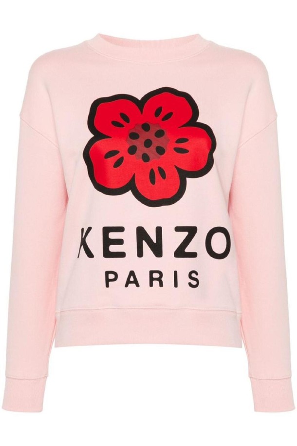 KENZO - 스웨터 - 겐조 여성 맨투맨 후드 BOKE FLOWER COTTON SWEATSHIRT NB30