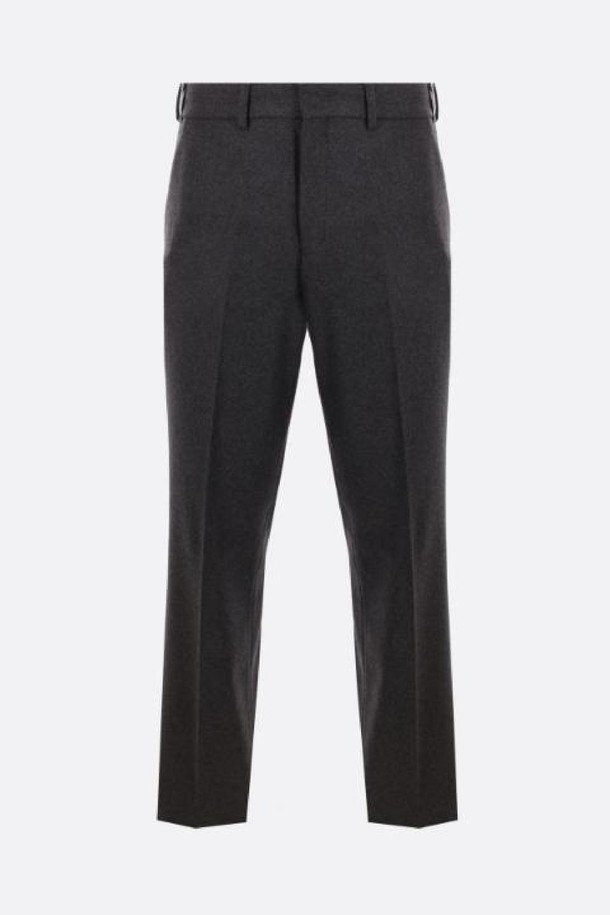 FENDI - 슬랙스/수트팬츠 - 펜디 남성 바지 straight leg stretch cashmere trousers NB26