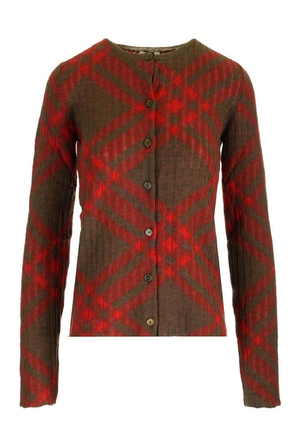 BURBERRY - 스웨터 - 버버리 여성 니트 스웨터 Mohair cardigan NB19