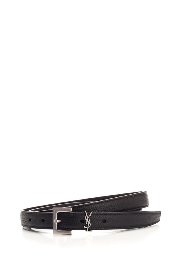 SAINT LAURENT - 벨트 - 생로랑 남성 벨트 CASSANDRE belt NB19