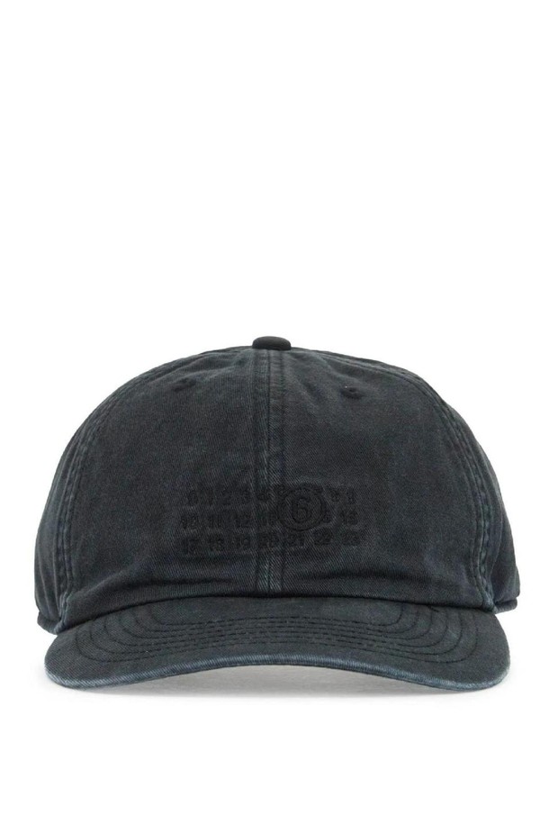 MM6 Maison Margiela - 모자 - 엠엠식스 메종마르지엘라 남성 모자 faded baseball cap NB02