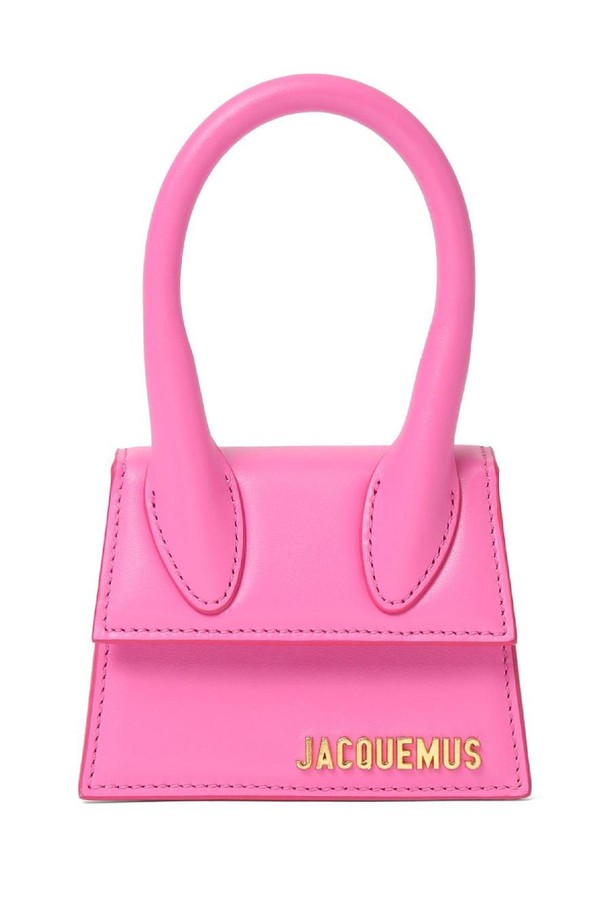 JACQUEMUS - 토트백 - 쟈크뮈스 여성 탑핸들백 Le Chiquito Moyen smooth leather bag NB01