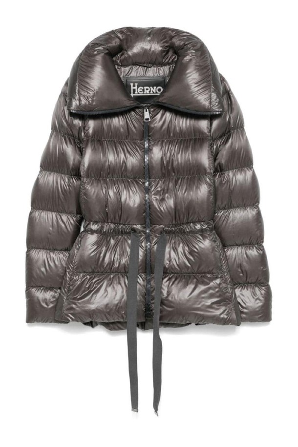 HERNO - 점퍼 - 에르노 여성 자켓 DRAWSTRING NYLON DOWN JACKET NB30