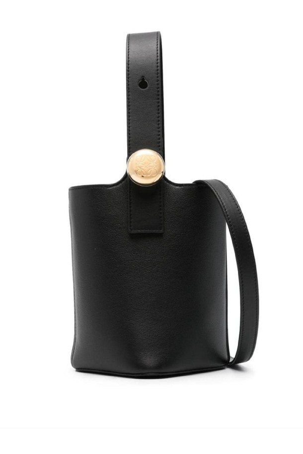 LOEWE - 숄더백 - 로에베 여성 버킷백 PEBBLE MINI LEATHER BUCKET BAG NB30