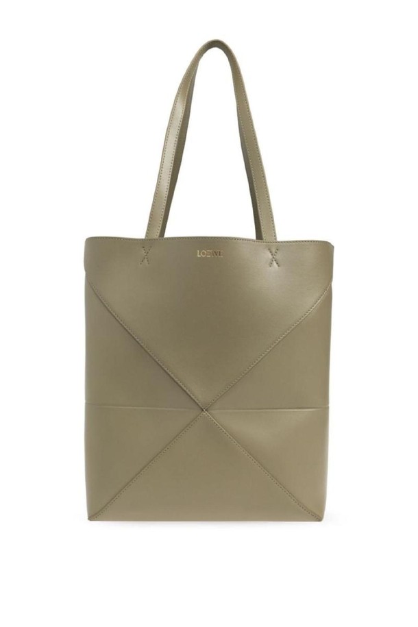 LOEWE - 토트백 - 로에베 여성 토트백 PUZZLE FOLD MEDIUM LEATHER TOTE NB30