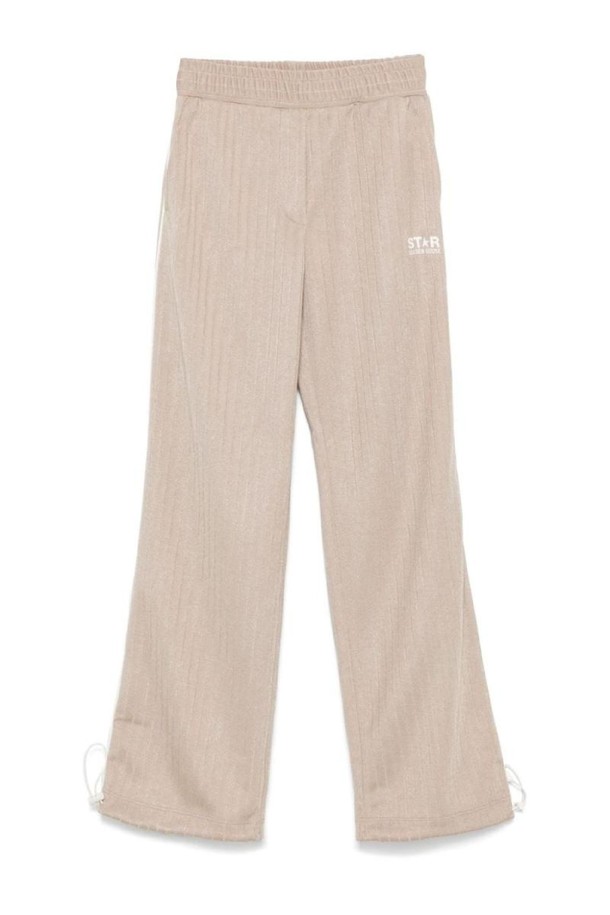 GOLDEN GOOSE  - 롱/미디팬츠 - 골든구스 여성 바지 STAR WIDE LEG TRACKPANTS NB30