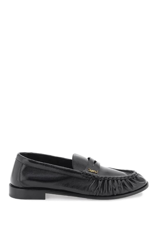 SAINT LAURENT - 드레스화 - 생로랑 남성 로퍼 distressed leather loafers NB02