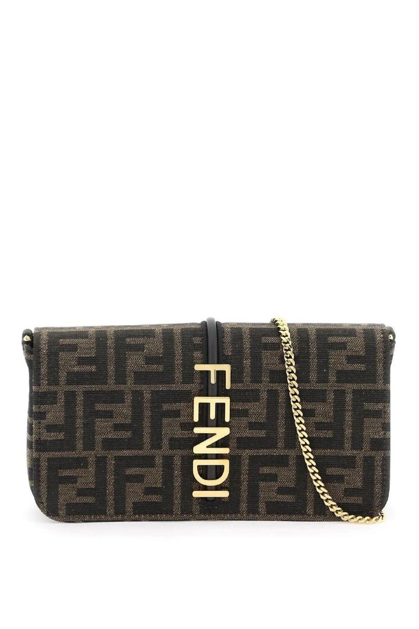 FENDI - 숄더백 - 펜디 여성 숄더백 fendigraphy mini shoulder bag with NB02