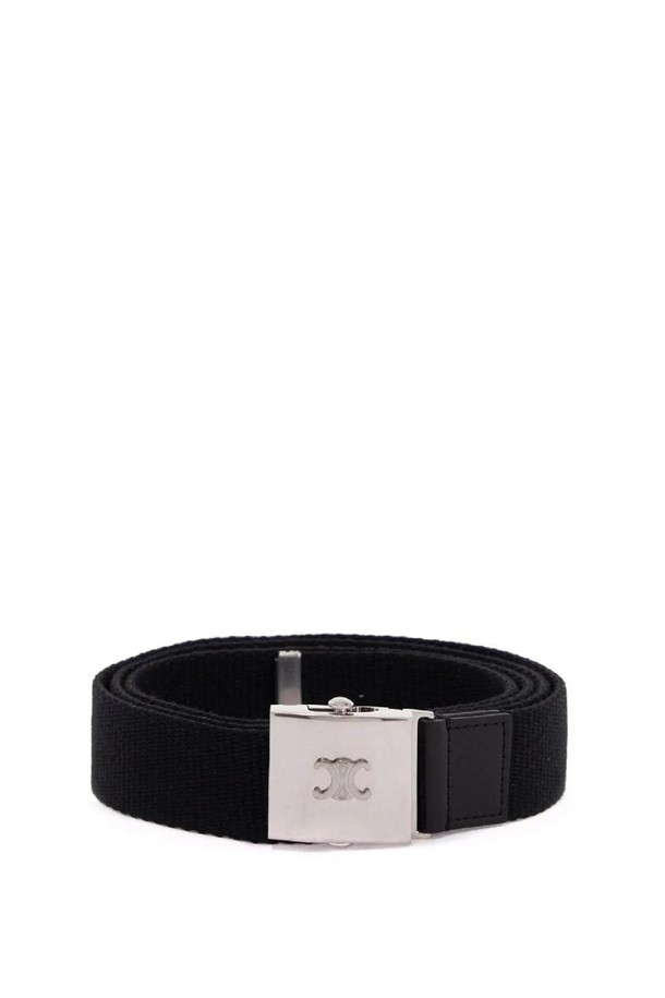 CELINE - 벨트 - 셀린느 남성 벨트 skater fabric belt in seven NB02