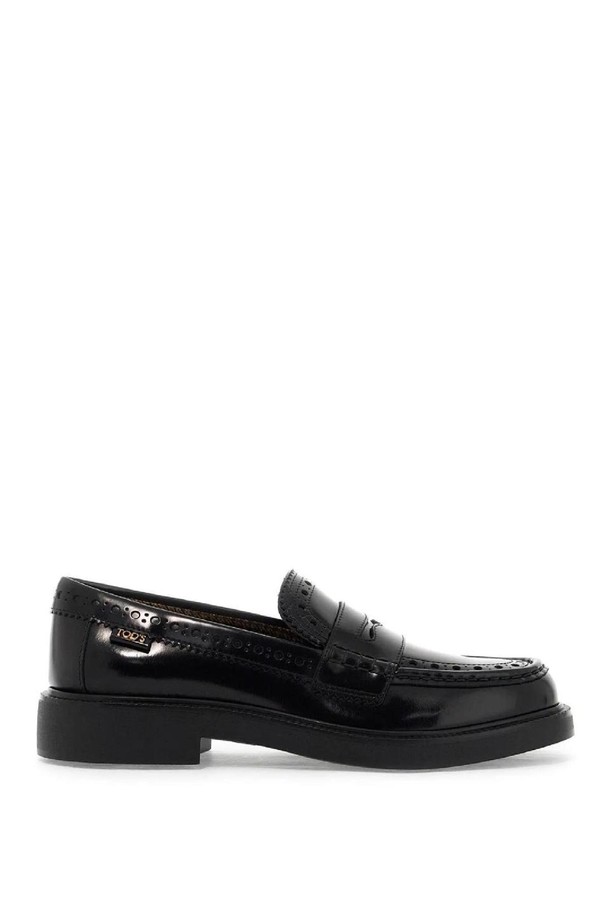 TOD'S - 코트 - 토즈 여성 로퍼 leather brogue loafers NB02