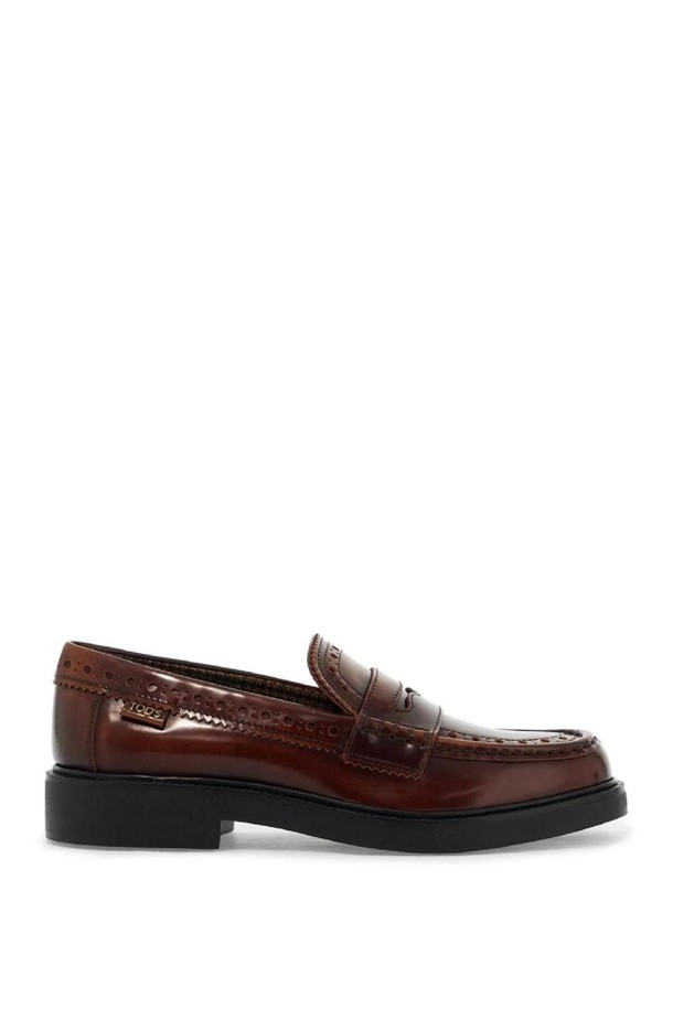 TOD'S - 코트 - 토즈 여성 로퍼 leather brogue loafers NB02