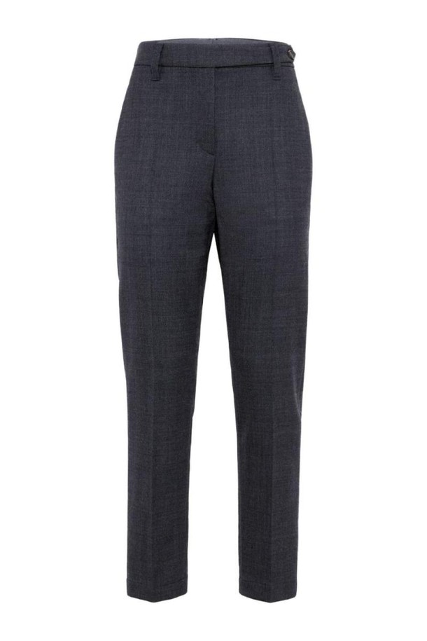 BRUNELLO CUCINELLI - 롱/미디팬츠 - 브루넬로 쿠치넬리 여성 바지 CIGARETTE TROUSERS NB30