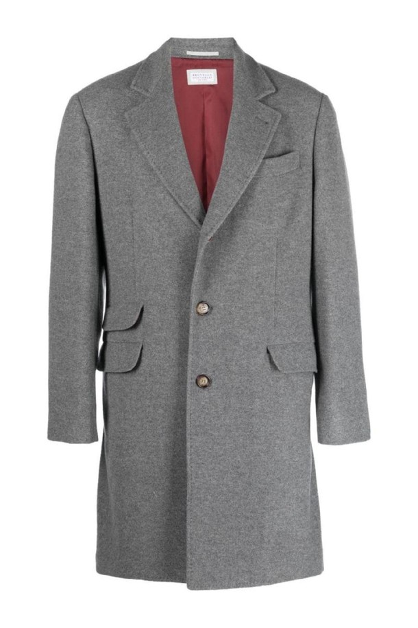 BRUNELLO CUCINELLI - 코트 - 브루넬로 쿠치넬리 남성 코트 CASHMERE COAT NB30