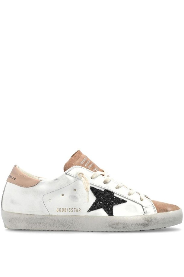 GOLDEN GOOSE  - 스니커즈 - 골든구스 여성 스니커즈 SUPER STAR LEATHER SNEAKERS NB30