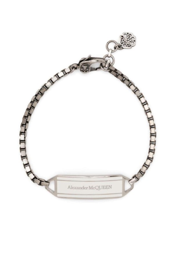 Alexander McQueen - 기타소품 - 알렉산더 맥퀸 남성 팔찌 LOGO CHAIN BRACELET NB30