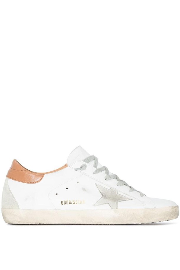 GOLDEN GOOSE  - 스니커즈 - 골든구스 여성 스니커즈 SUPER STAR LEATHER SNEAKERS NB30